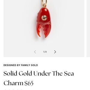 ISO - Under The Sea - Lobster Claw Charm